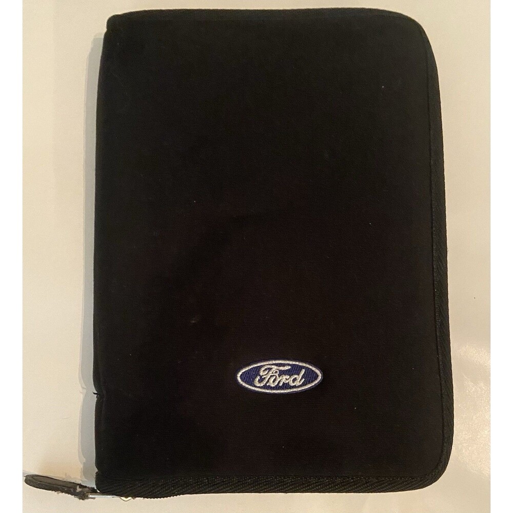 FORD CANVAS ZIPPER CASE FOR OWNERS MANUAL OPERATORS GUIDE USER GUIDE